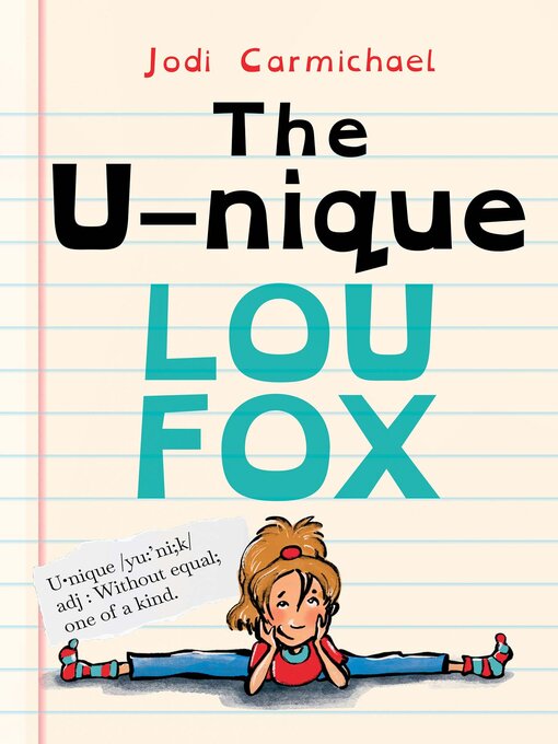 Cover image for The Unique Lou Fox